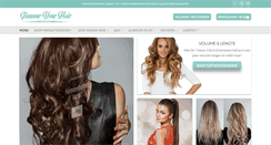 Desktop Screenshot of glamouryourhair.nl